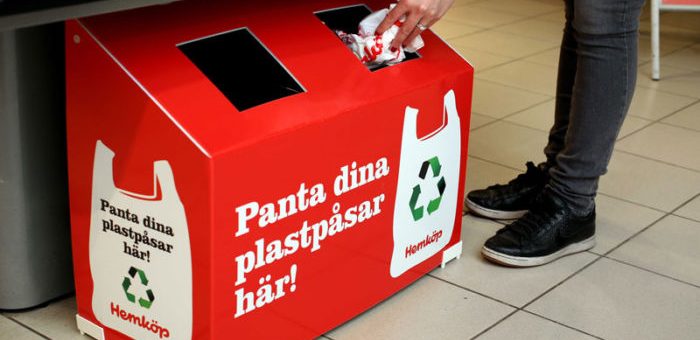 Hemköp blir pionjär i att införa pant på plastpåsar